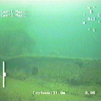 Подводная лодка, глубина 31 м.