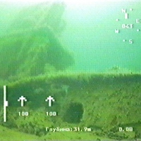 Подводная лодка, глубина 31,9 м.