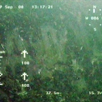 Подводный робот ГНОМ обследует пароход 