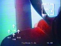 Подводный аппарат ГНОМ обследует гребной винт судна