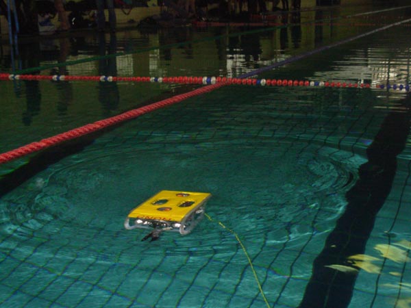 Подводный аппарат ГНОМ на 2-ом Открытом Кубке РГУФКСиТ 2009